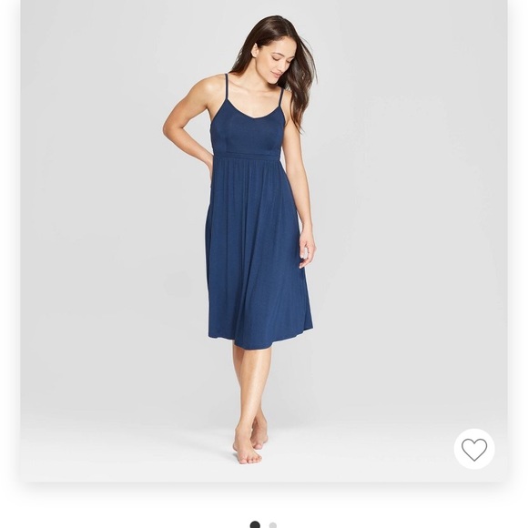 navy blue sun dress